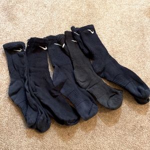 Nike black socks
